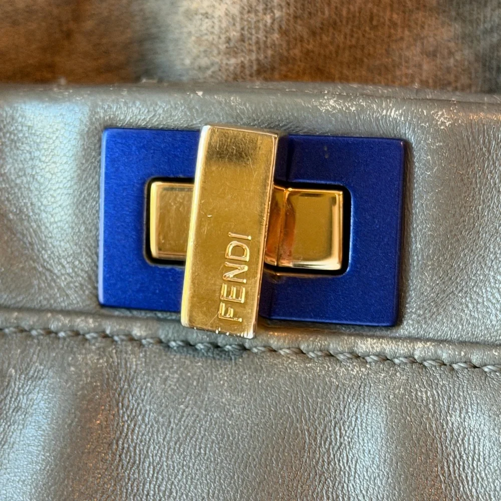 Fendi Leather Mini Peekaboo - Picture 3 of 16